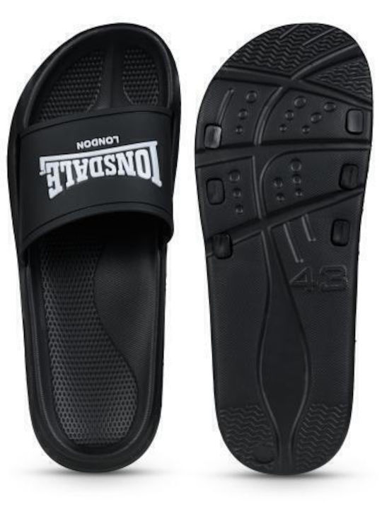 Slippers Mens Men Slides Men's Designer Sandals Uk Lonsdale Men's