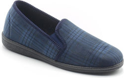 Arizona Heel Enclosed Men's Slipper Blue