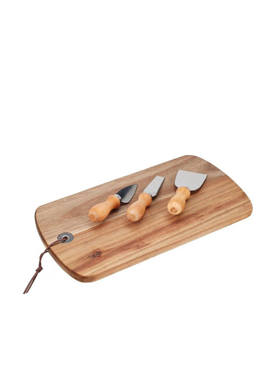Next Wooden Cheese Serving Platter 32x17.5x1.5cm