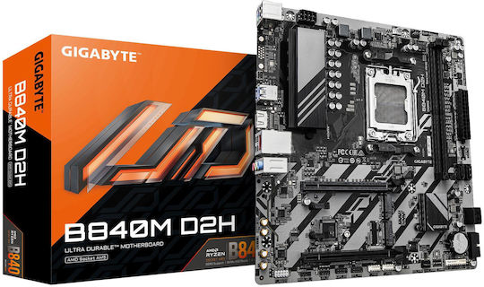 Gigabyte B840M D2H Motherboard Micro ATX με AMD AM5 Socket