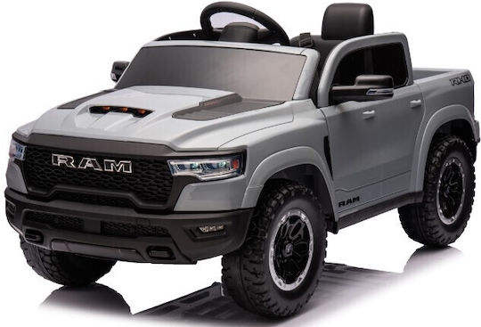 Kinder Auto Einsitzer mit Fernbedienung Lizensiert Ram 1500 RHO Super Truck 12 Volt Gray