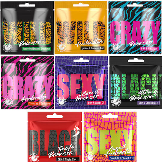 Wild Tan Wild Tan Pack Solarium Körper Creme 16x15ml