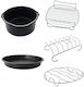 Sogo Air Fryer Accessories Set 5 Pieces for Fryers Over 4L Acc-ss-17320 Edenberg