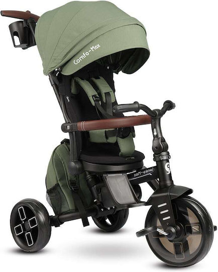 Q Play Comfo Max Foldable & Convertible 7 in 1 for 10 Months Olive