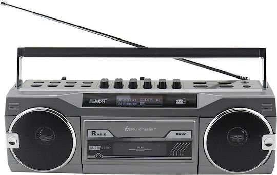 Soundmaster Player Radio-CD Portabil Cu USB Bluetooth Negru
