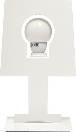 Gallis Dekorative Lampe mit Fassung für E14 Lampe Weiß