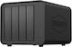 TerraMaster D4-320 Hard Drive Case for 4 Hard Drives 3.5" / 2.5" SATA III with connection SATA / USB 3.2 in Schwarz color