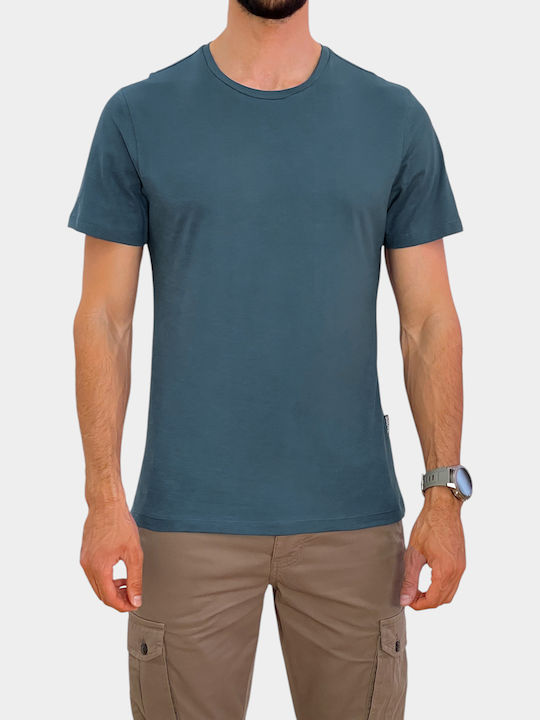 3Guys T-shirt Μπλε Ίντιγκο