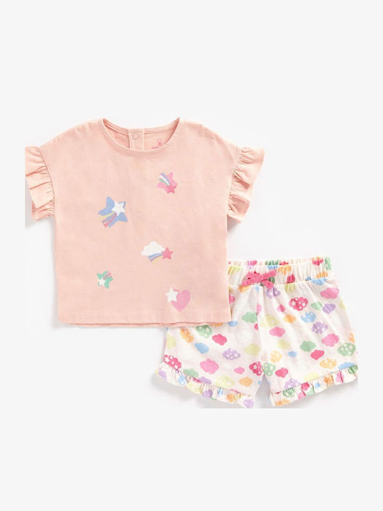 Set pentru copii cu șorturi Vara 2buc Pink
