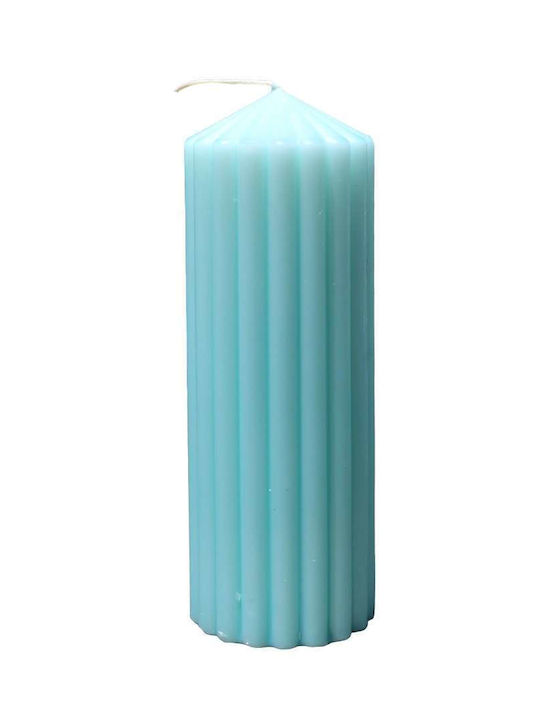 Aromatische gerippte Kerze Minzpulverduft 7x20
