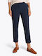 Women's Chino Trousers Slim Fit Navy