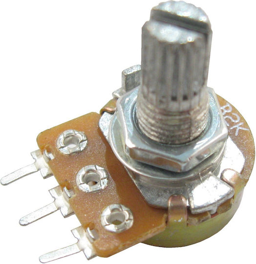 2k Pcb Mount & Panel Mount Linear Potentiometer B2k Γραμμικό Ποτενσιόμετρο 2κω Τύπου Wh148