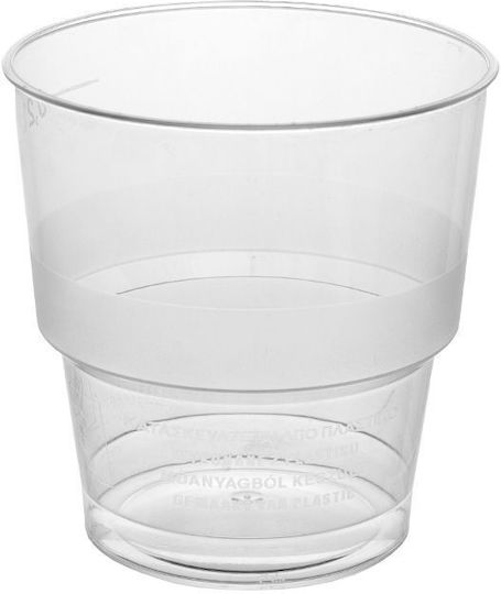 Tefaco Ποτήρι μιας Χρήσης Πλαστικό Διάφανο 250ml 50τμχ