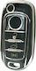 Protective TPU Car Key Cover for Fiat 3 Buttons