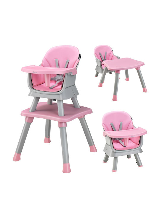 Costway Baby Highchair 6 in 1 with Adjustable H...