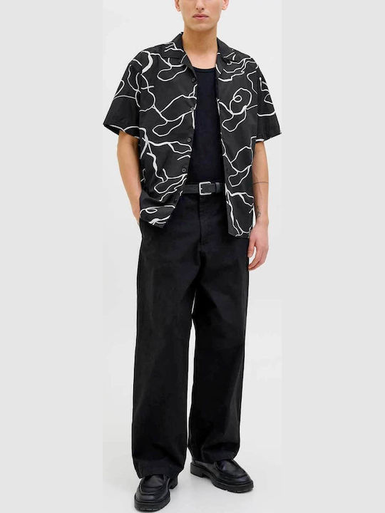 Jack & Jones Bumbac Cămașă Dark Navy Jack & Jones Bumbac Cămașă Dark Navy