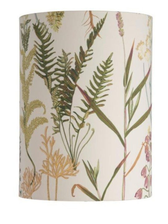 Table Floor Lamp Shade 1xe27 Multicolor Cotton Φ30cm Botanical Sh101045t-d Ebb&flow Sh101045t-d Multicolor