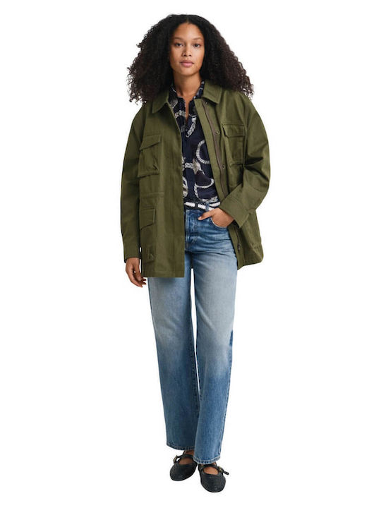 Women's Silky Long Sleeve Shirt Dark Blue