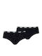 Γυναικεία Slip 2Pack Μαύρα