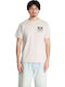 Obey Permission T-Shirt Silber Grau