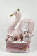 Dama Koupa Χειροποίητο Diaper Cake από Ξύλο για Κορίτσι