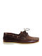Navigator Ανδρικά Boat Shoes σε Καφέ Χρώμα