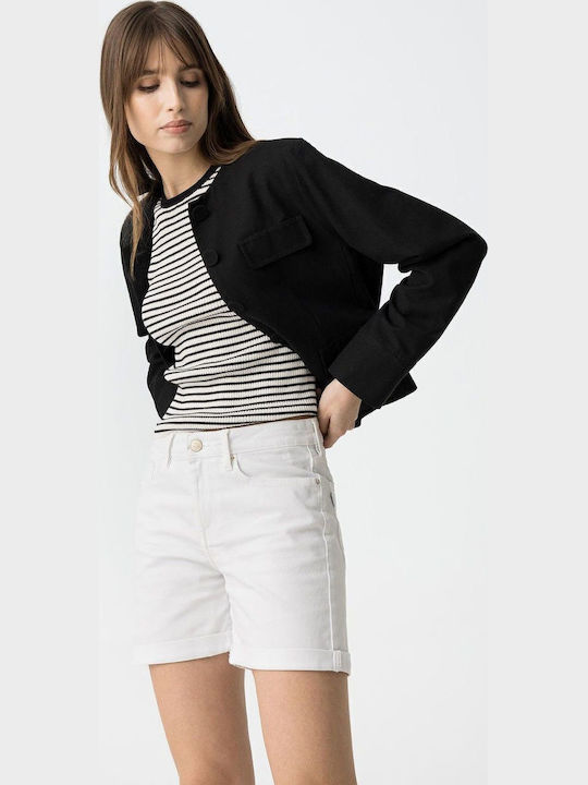 Tiffosi Women's Jean Shorts White