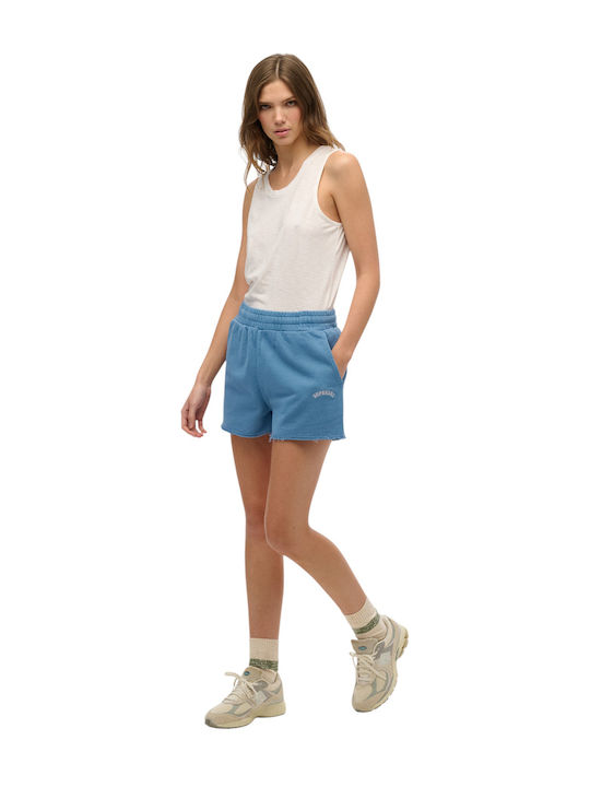 Superdry Ovin Γυναικείο Σορτς Blue