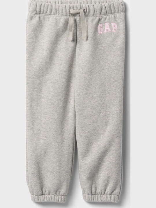 GAP Logo Pull-On Παιδικό Παντελόνι Φόρμας Γκρι
