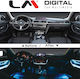 LM Digital BMW S.1 F40 2018 RGB LM Ambient Innenraum-Dekorationsbeleuchtung Für Autos