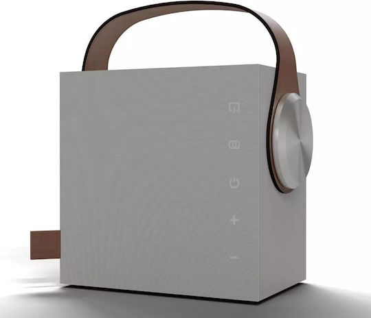 Morel Biggie Bluetooth Speaker 60W with Battery Life up to 20 hours Minimal White