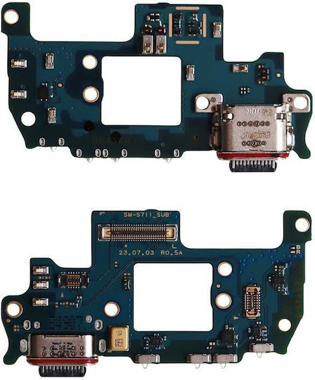 Placă conector de încărcare originală Samsung S711b Galaxy S23 Fe 5g N67438
