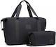 Miss Lulu Set Sack Voyage Black Fabric