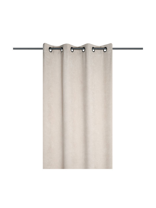 Vorhang mit Grommets Dandy Ecru 140x260cm