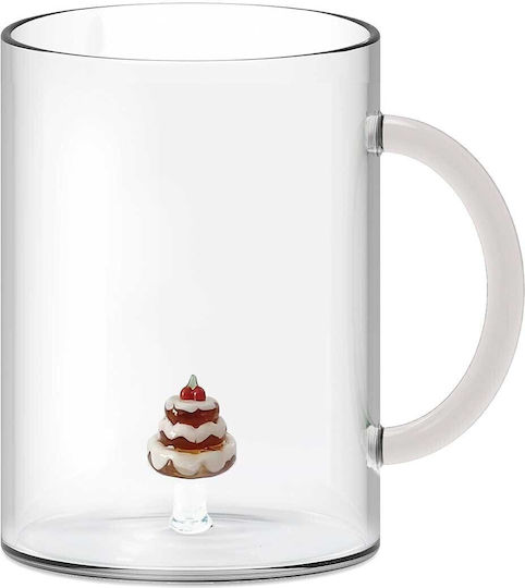 WD Lifestyle Becher Glas Transparent 420ml