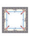 To megalo pazari Tablecloth Linen with Embroidery Linen 140x180cm