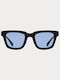 Hawkers Uptown Unisex Sonnenbrille mit Schwarz Kunststoff Gestell und Schwarz Linse