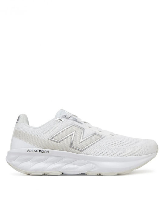 Sport Shoes Running White Silver