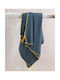 Rythmos Urban Microfiber Blue Gym Towel 50x90cm