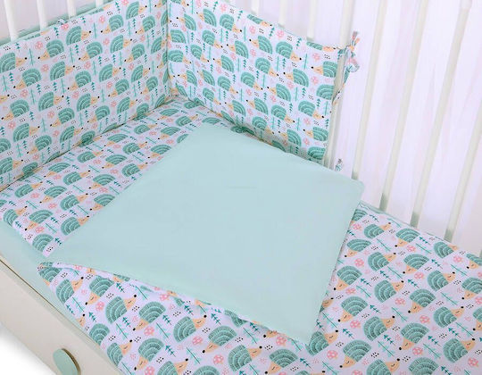 Bobono Kinderbettbezug Mint 90x120cm