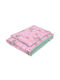Bobono Kinderbettbezug Pink And Mint 90x120cm