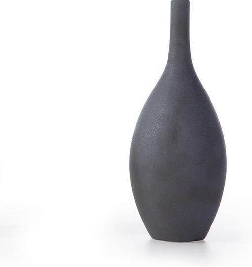 Декоративна керамична ваза Nef-nef Homeware Piccoco черна 8x19.5 Декоративна керамична ваза Nef-nef Homeware Piccoco черна 8x19.5