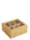 Espiel Box Kappe 6-Positionen Bambus-Acryl 22x20x9cm Code Xyx111