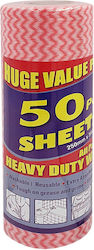 Roll of Absorbent Cloth 30x25cm Total=15m Homie 101175 Random Design Selection