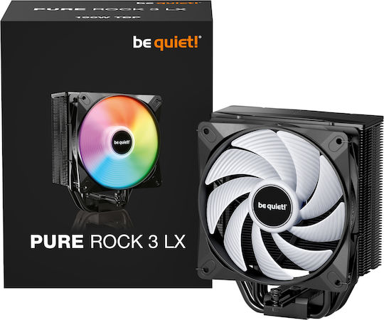 Be Quiet Pure Rock 3 LX CPU Cooling Fan with ARGB for 115x/1200/1700/1851 Socket