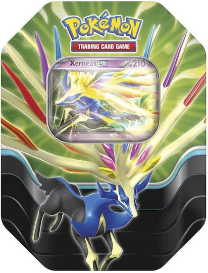 Azure Legends Tins Xerneas Ex Tin Pokémon | Skroutz.mt