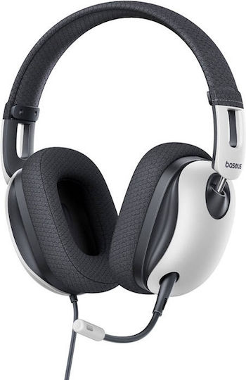 Baseus GoPlay 1 Max Over Ear Gaming Headset with Connection 3.5mm White