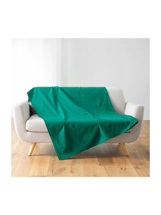 Douceur d'Intérieur Κουβέρτα Πικέ Ημίδιπλη 180x220εκ. Πράσινη