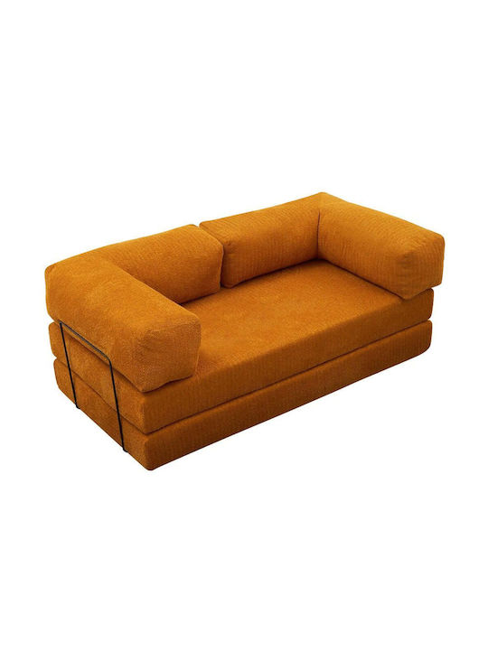 Comfort Dreisitzer Sofa Orange 190x95x75cm