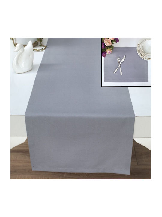 Tropik Home Ράνερ Σετ 7τμχ Gray 40x170εκ.